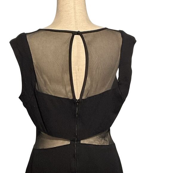 B. Darlin Little Black Mini Cocktail Bodycon Dress - Picture 6 of 8